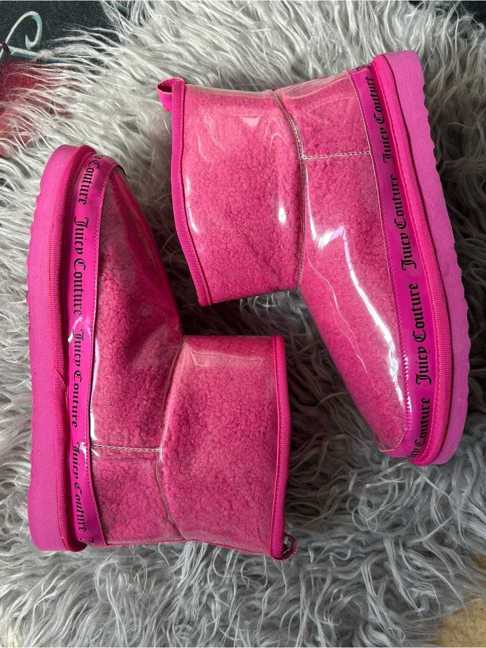 Juicy Couture "Klash" hot pink winter boots - Picture 3 of 15